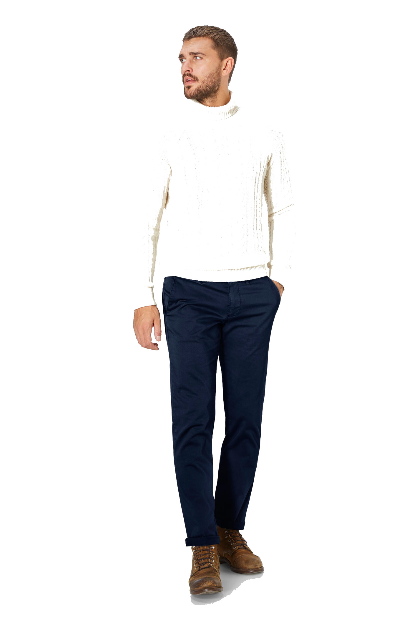 JASPER CHINO Marine Slim Fit