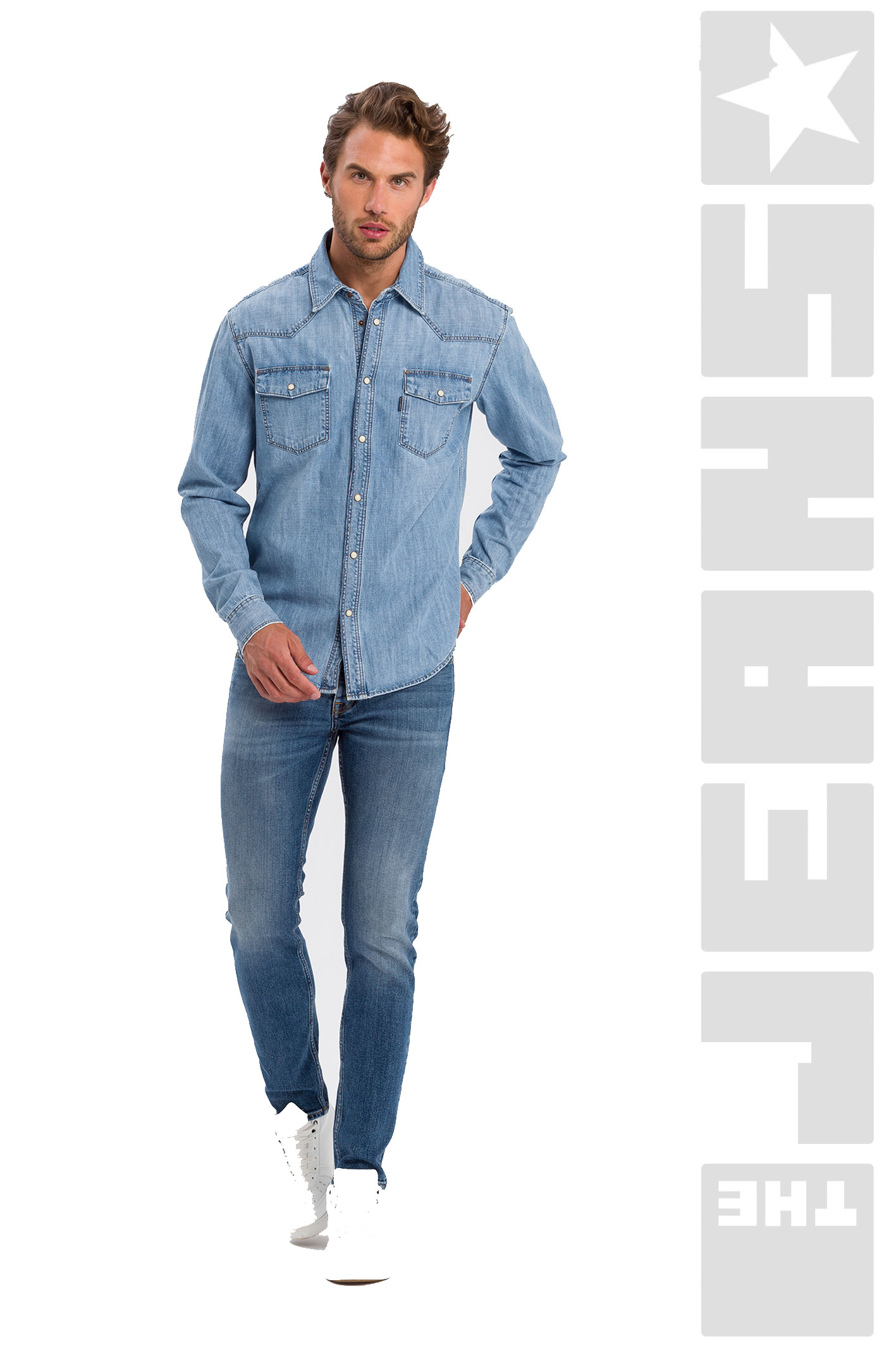 JEANSHEMD Light Blue