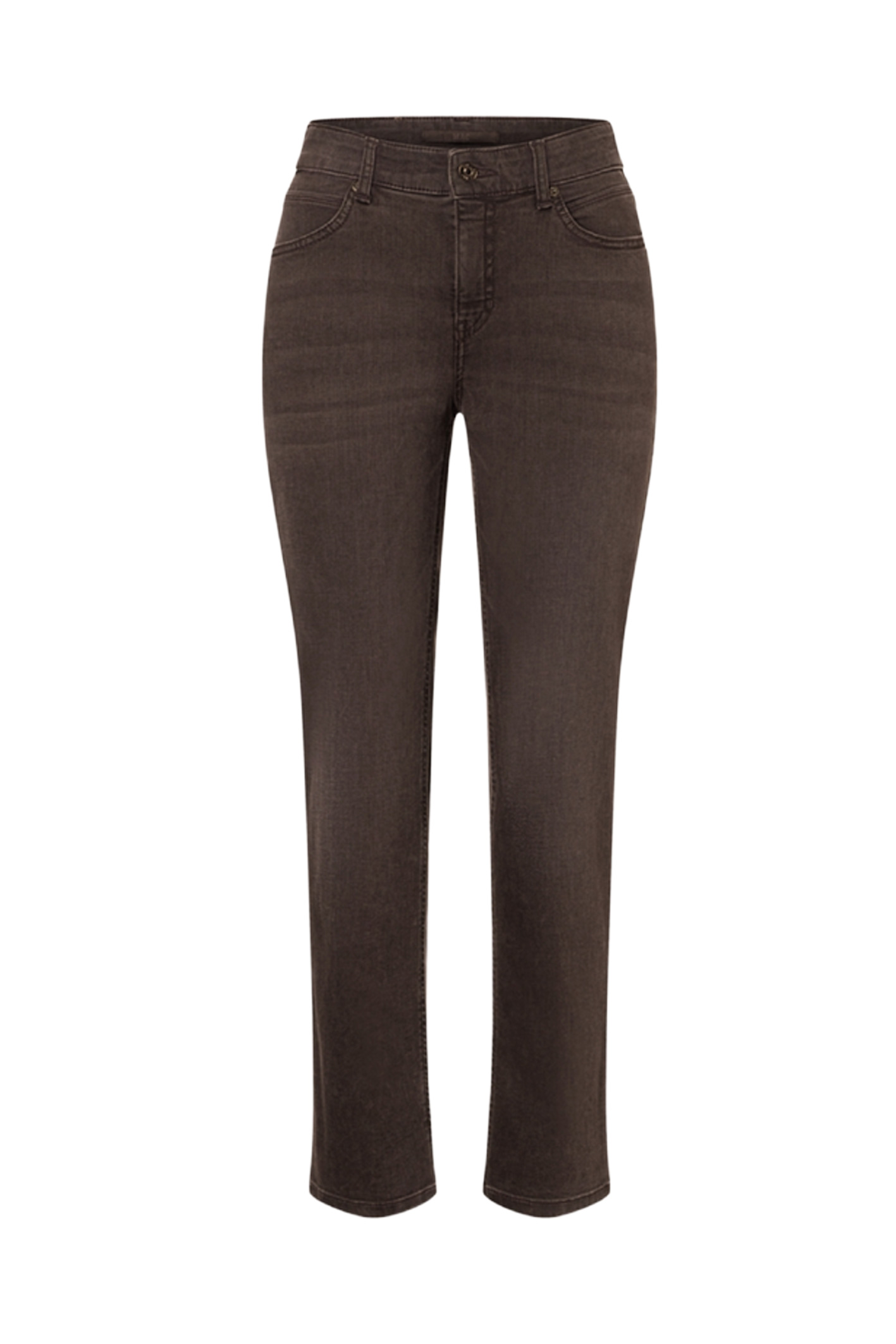 MELANIE Brown Stone Wash Regular Fit