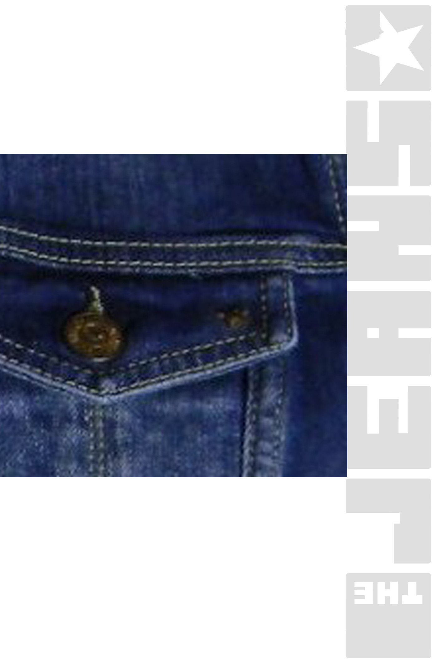 Jeansjacke Scratched Used