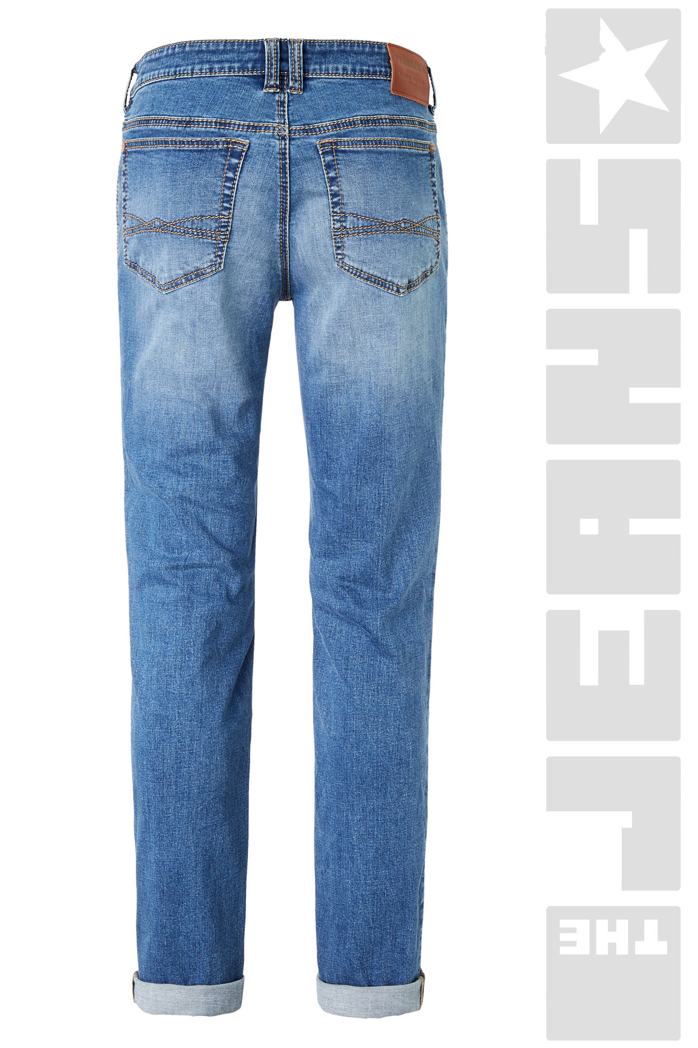 Ranger Pipe Saddle Stitch Mid Blue Used