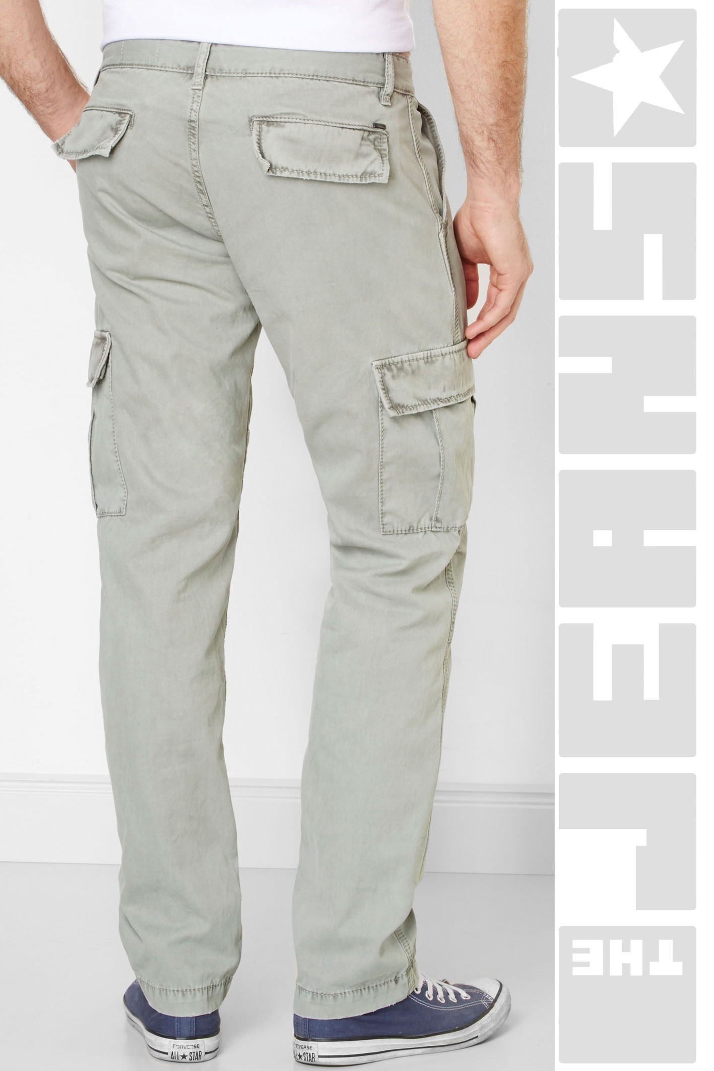 Murdock Cargo Mineral Grey bis Übergröße 56