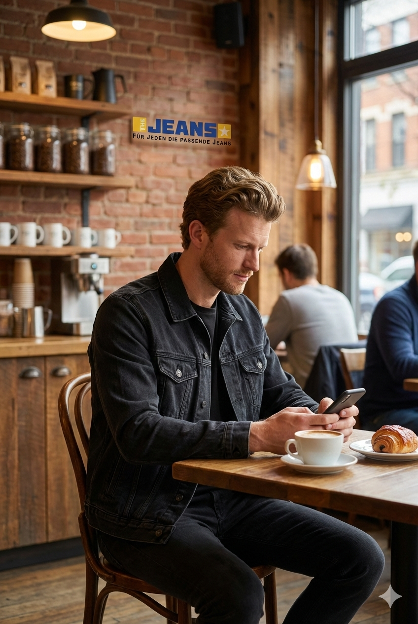JEANSJACKE Black Used A-315