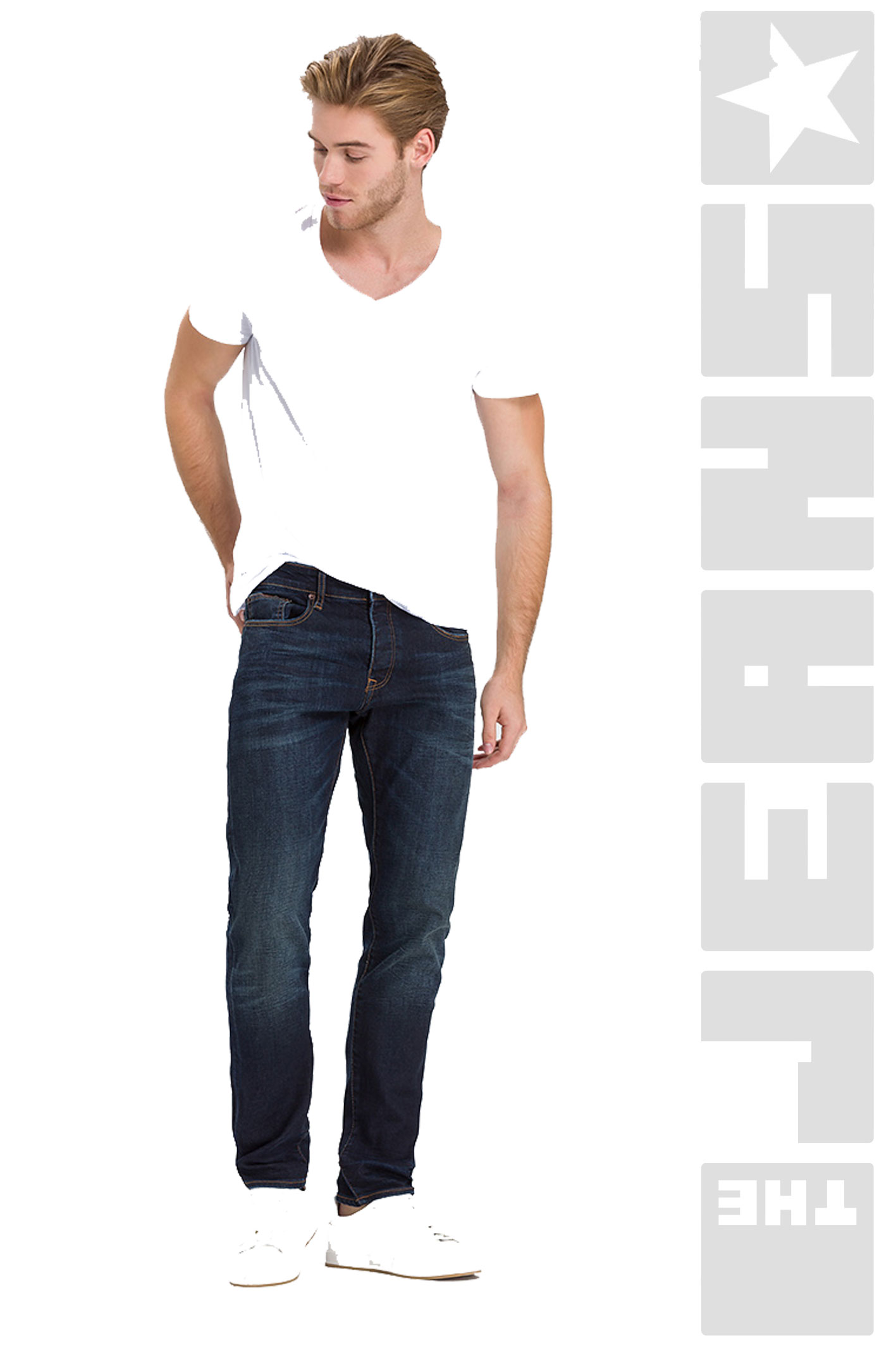 939-Tapered Deep Blue