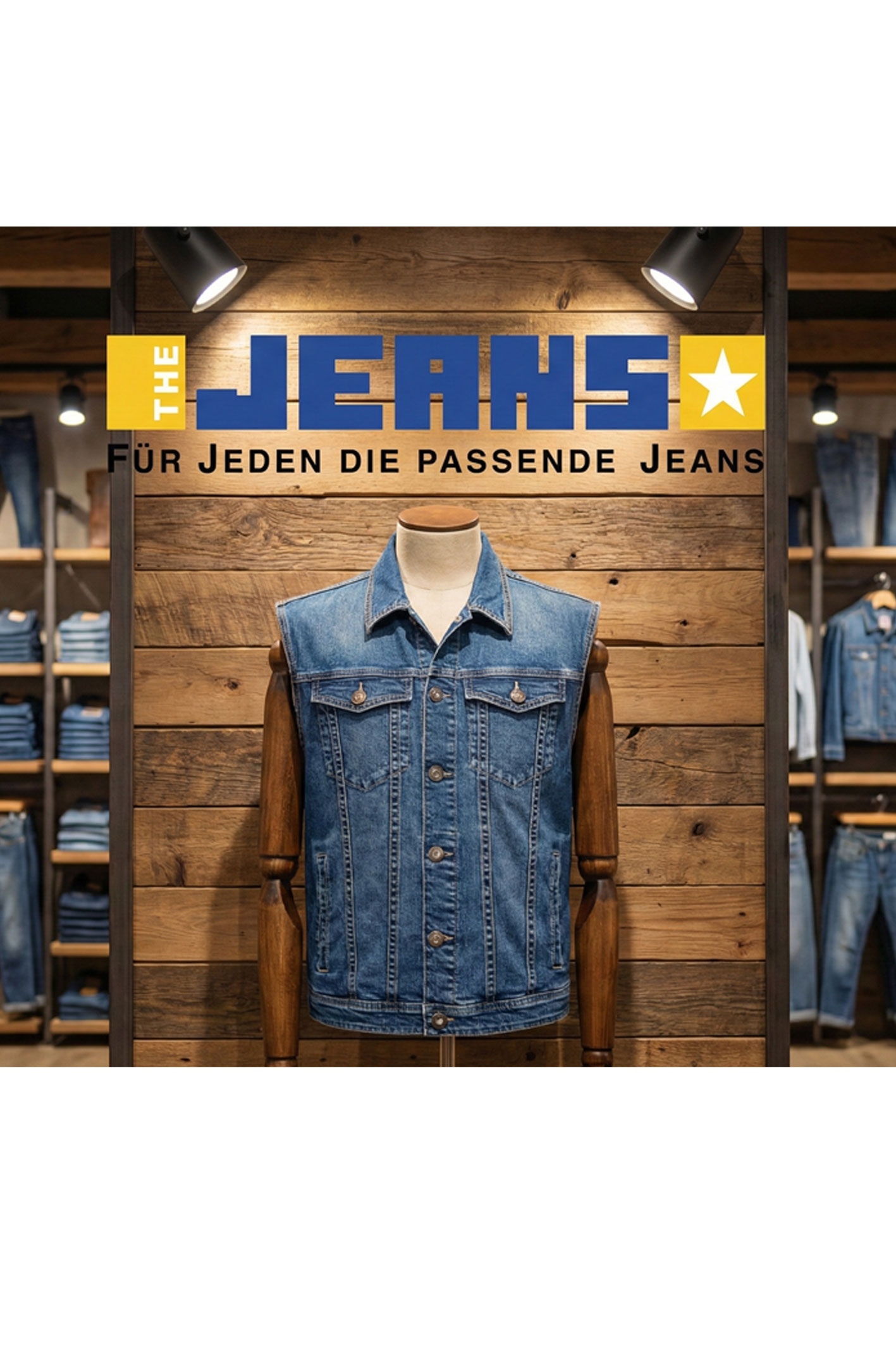 JEANSWESTE Blue Stone Used