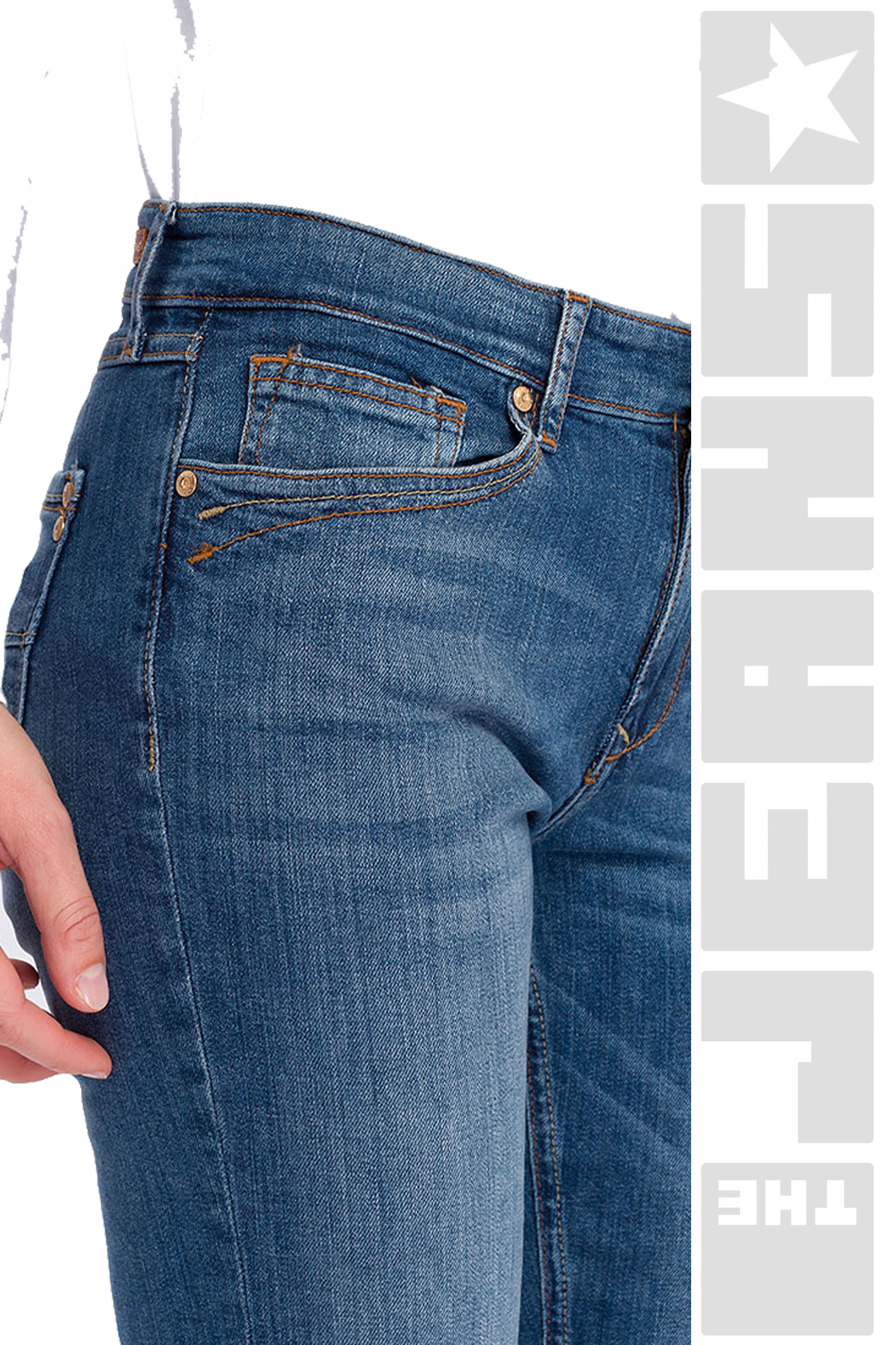 ANYA Blue Used Slim Fit
