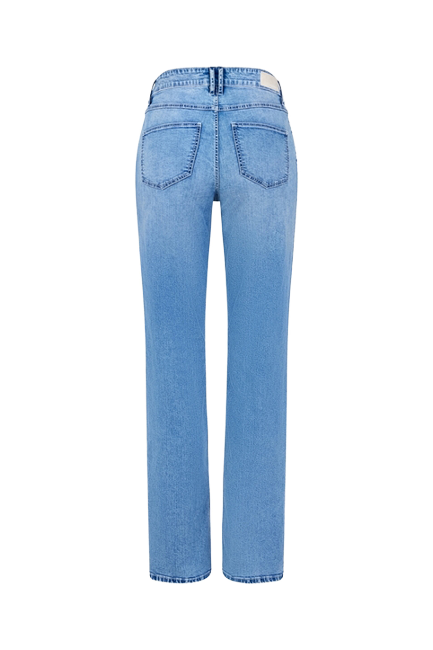 LARA Light Blue Used Moustache Regular Fit