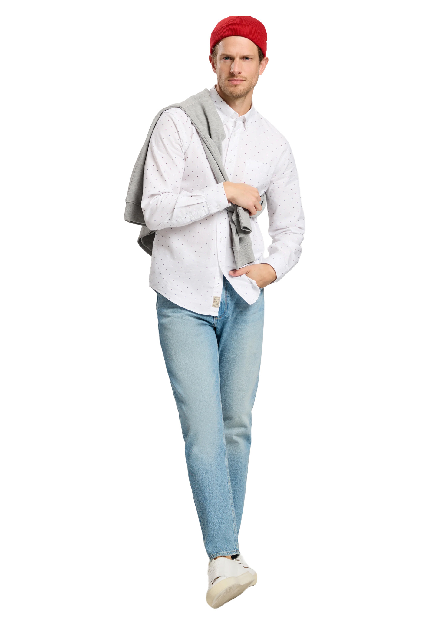 FINN Light Mid Blue Tapered Fit