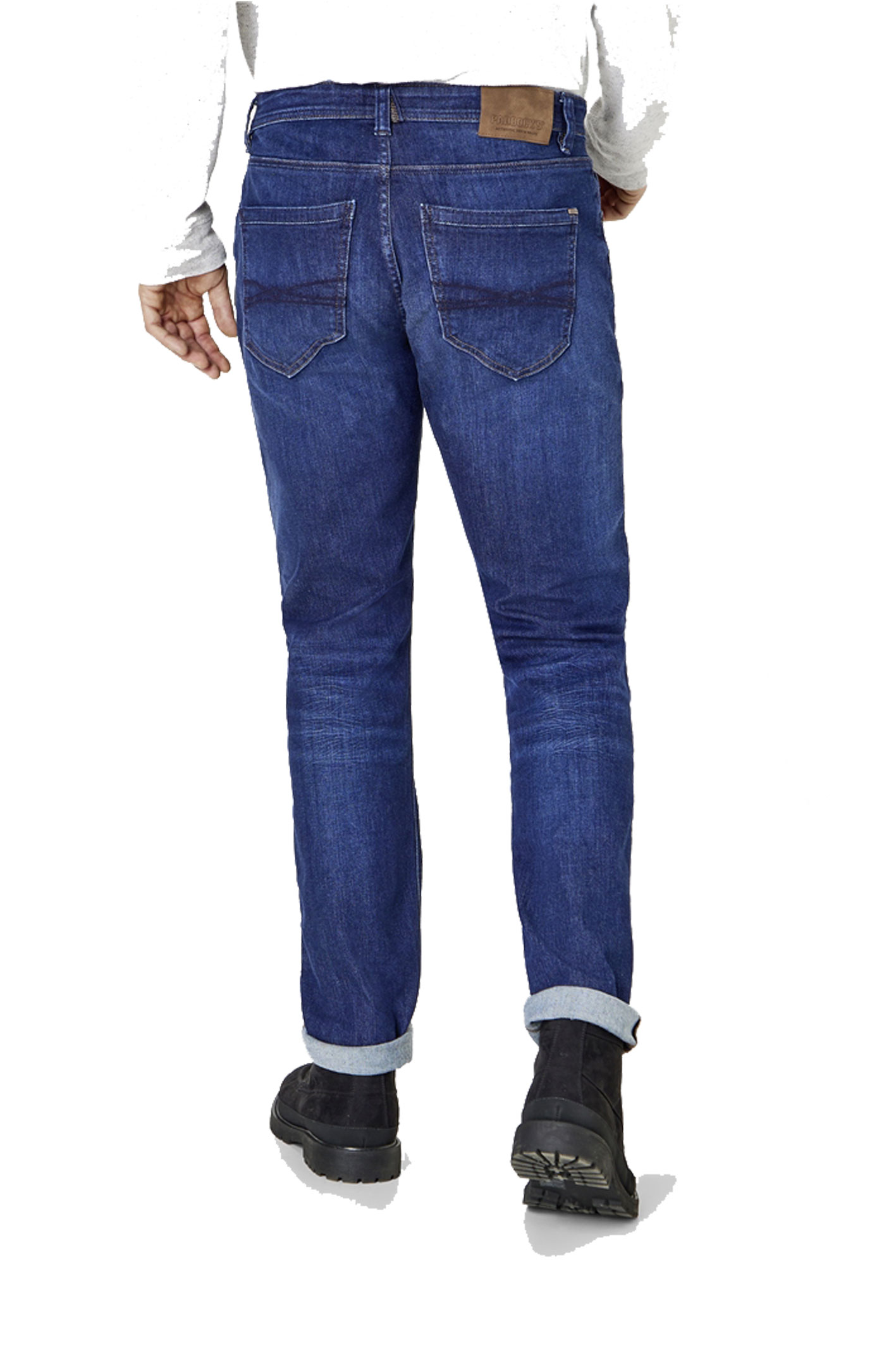 RAY Dark Blue Vintage Wash Tapered Fit