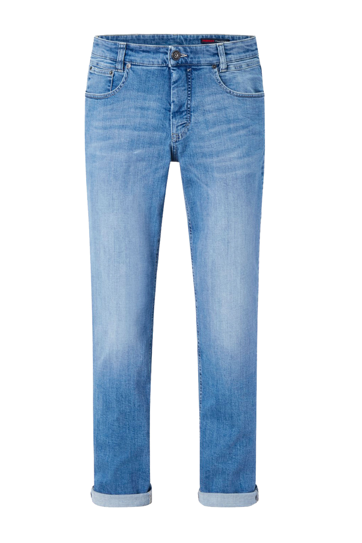 PIPE Light Blue With Handwork Slim Fit