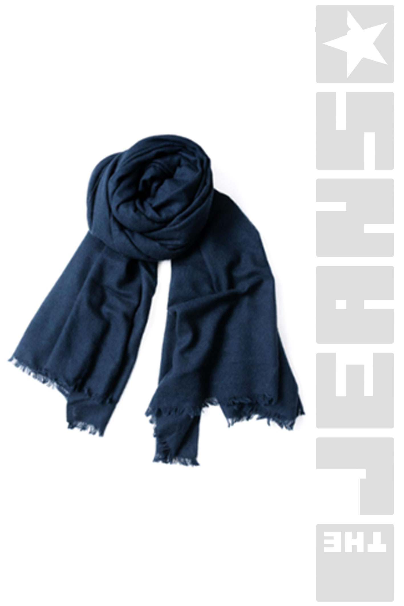 Damenschal Big Wowen Wool Bluemelange