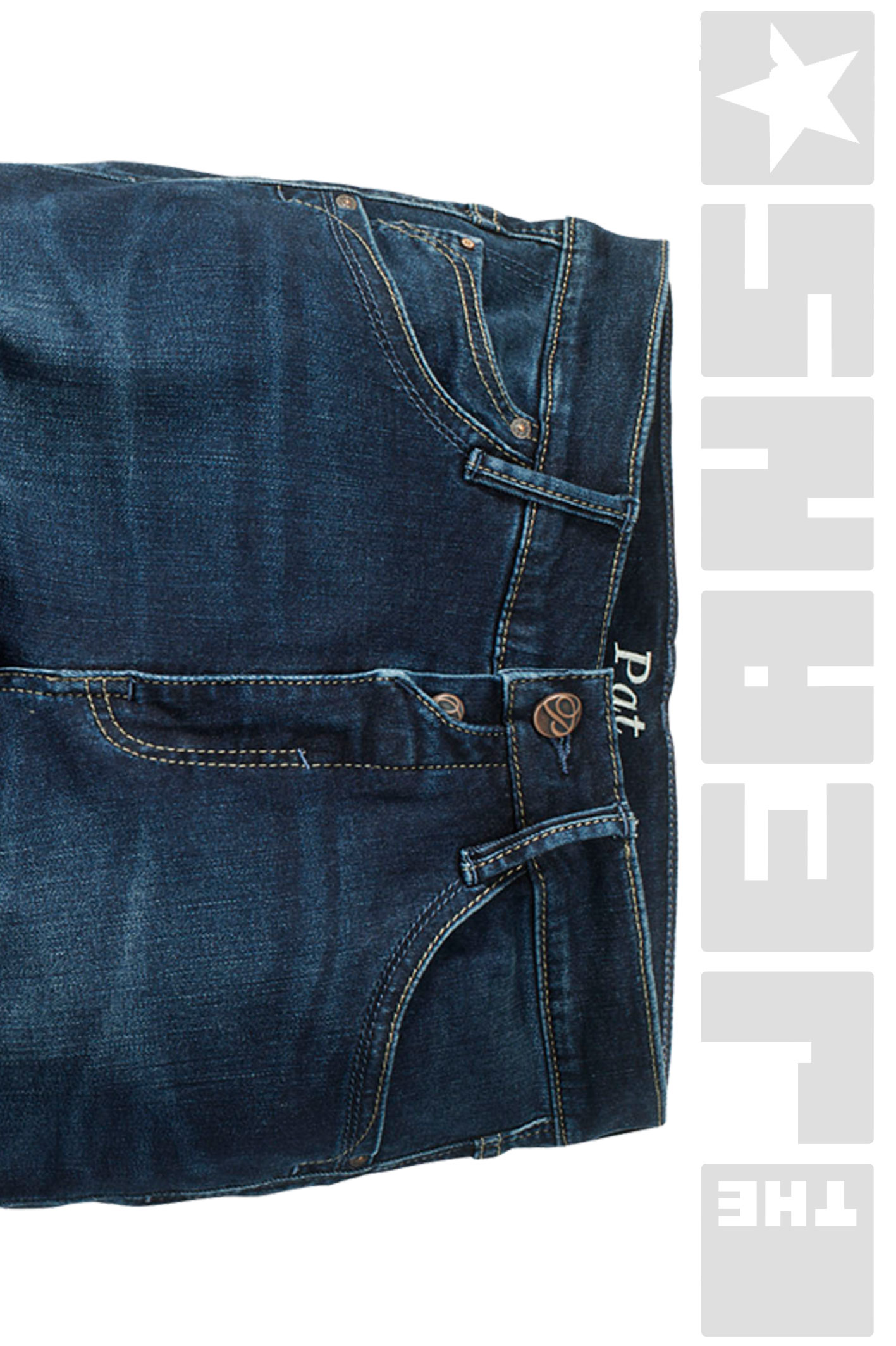 PAT Stone Blue Slim Fit