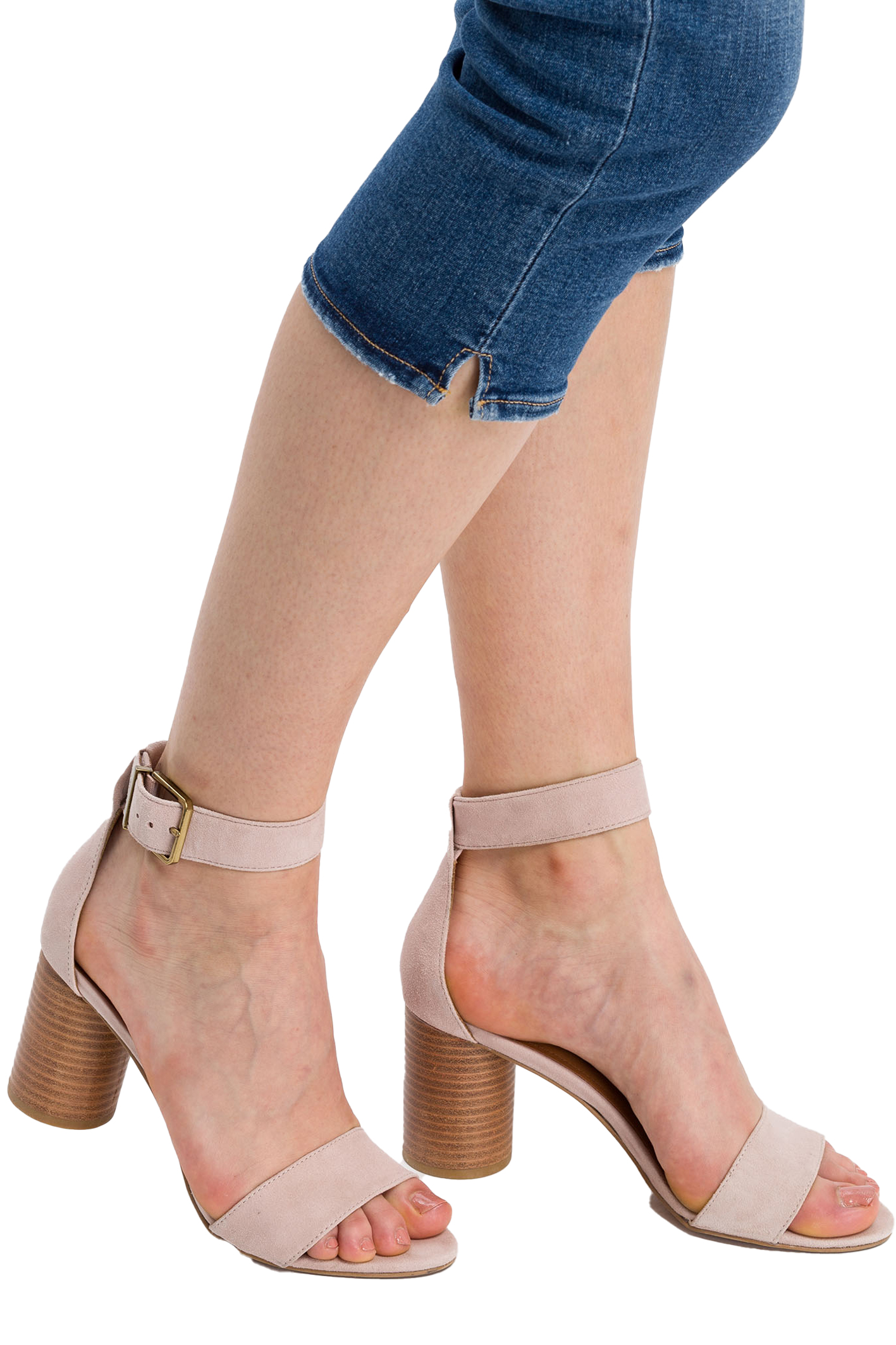 AMBER Mid Blue Slim Fit