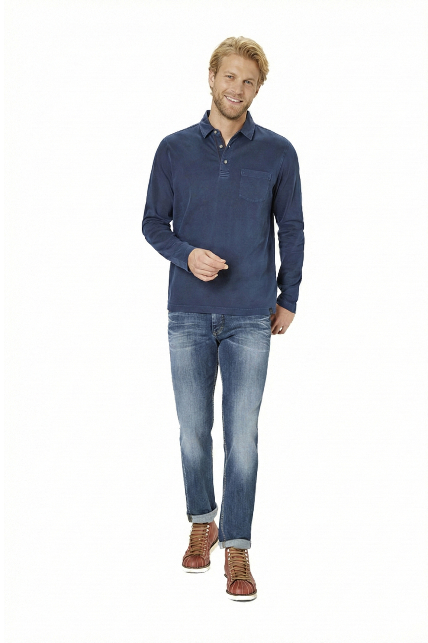 PIPE Authentic Blue Wash Slim Fit