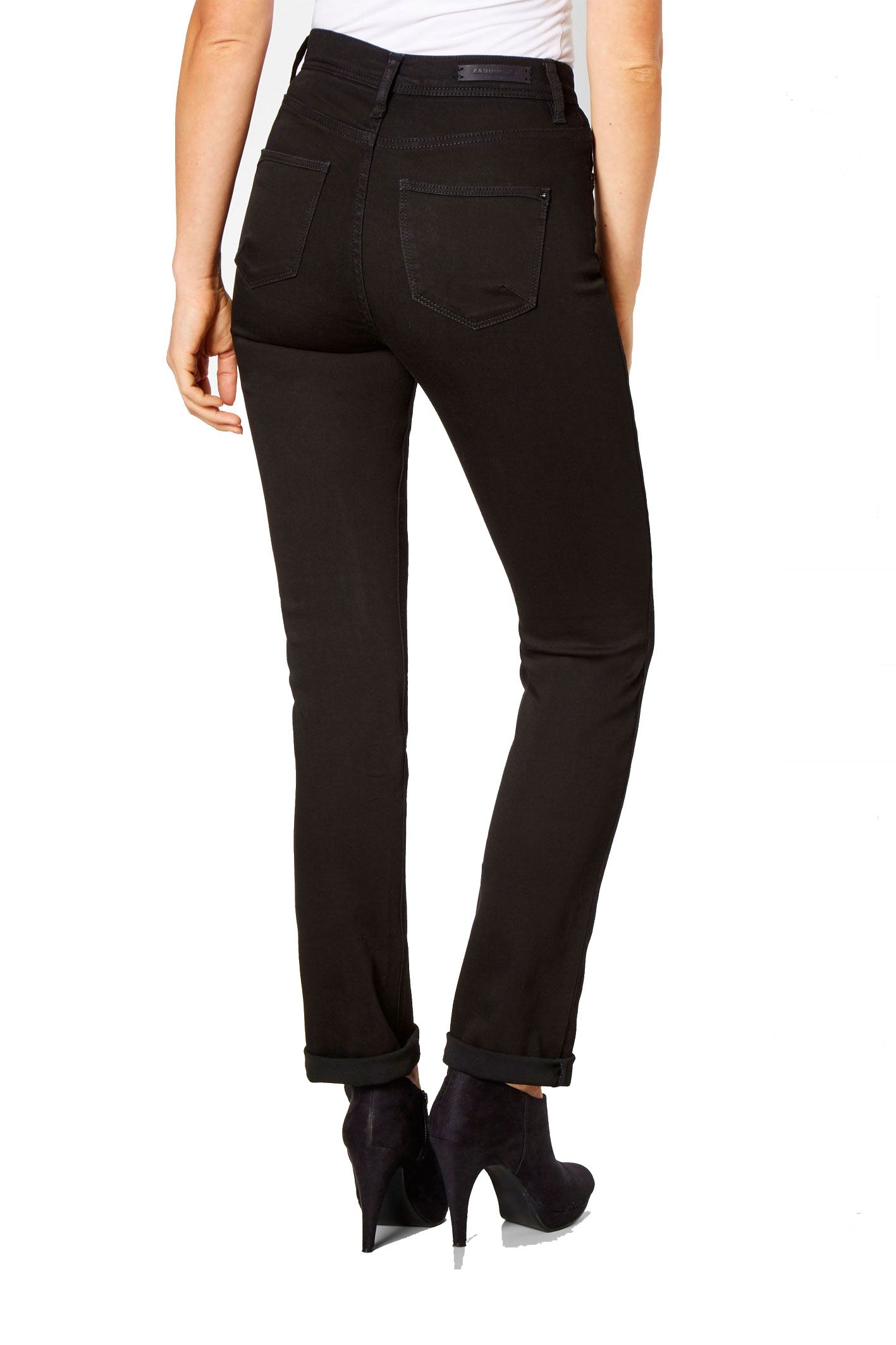 KATE Black Black Straight Leg
