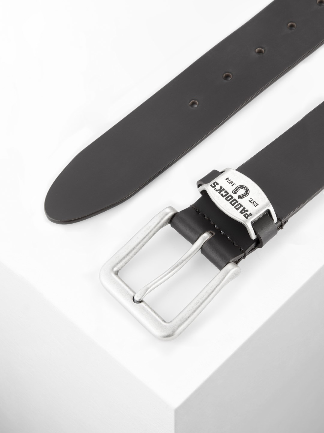 LEDERGÜRTEL Black 98085