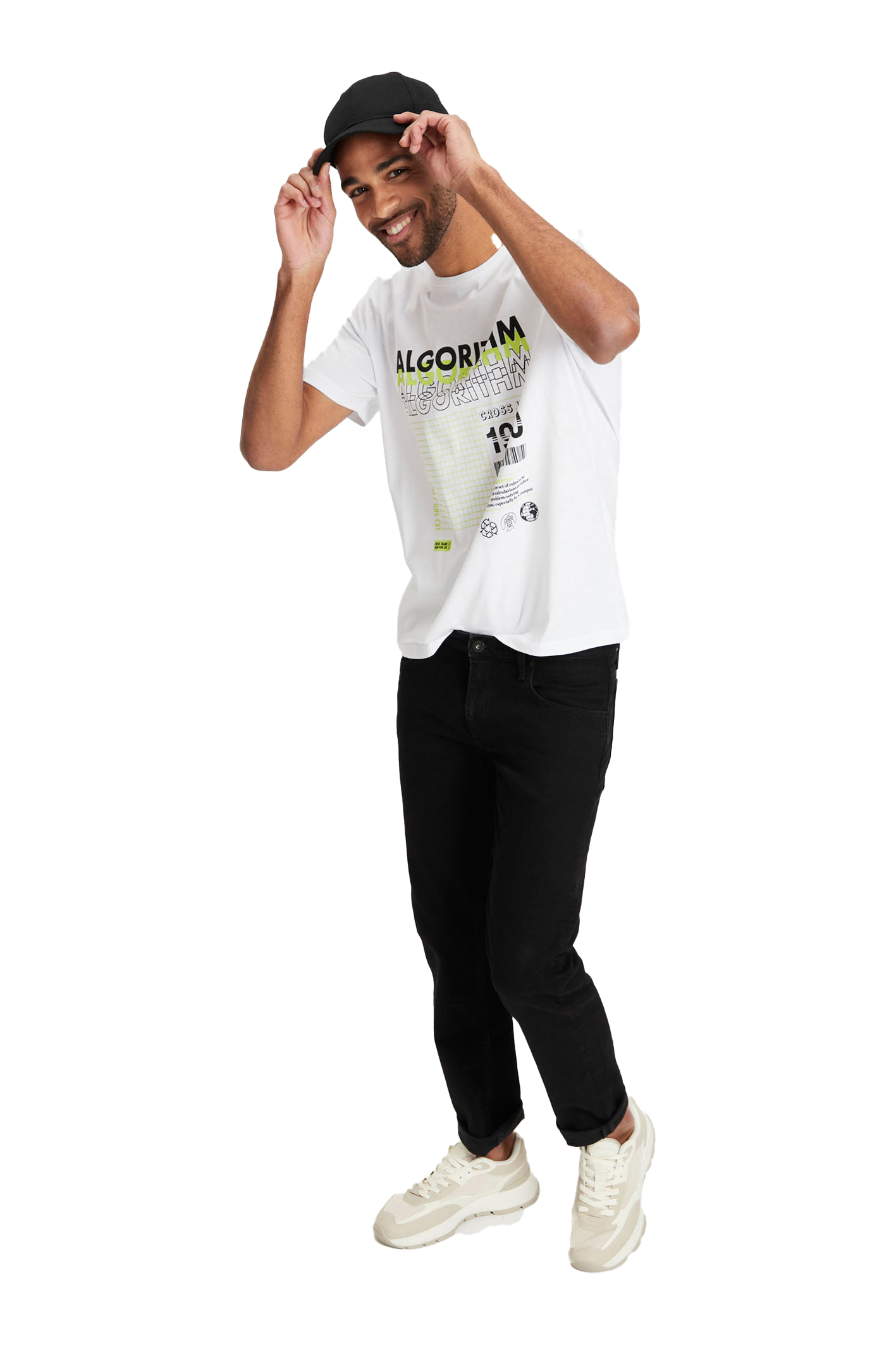 DAMIEN Black Slim Fit